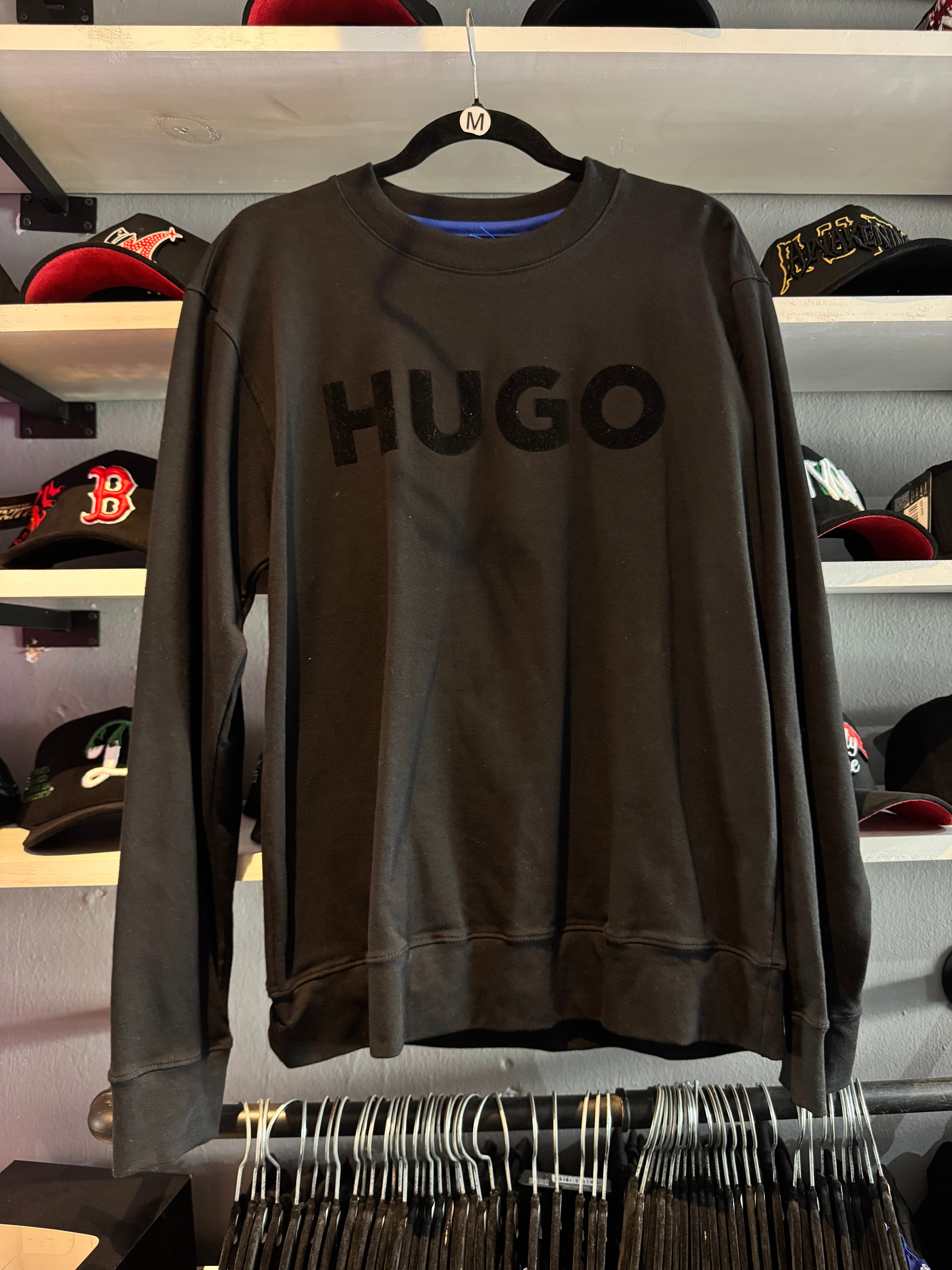 Sudadera Hugo Relieve Gamuza (M Y L)