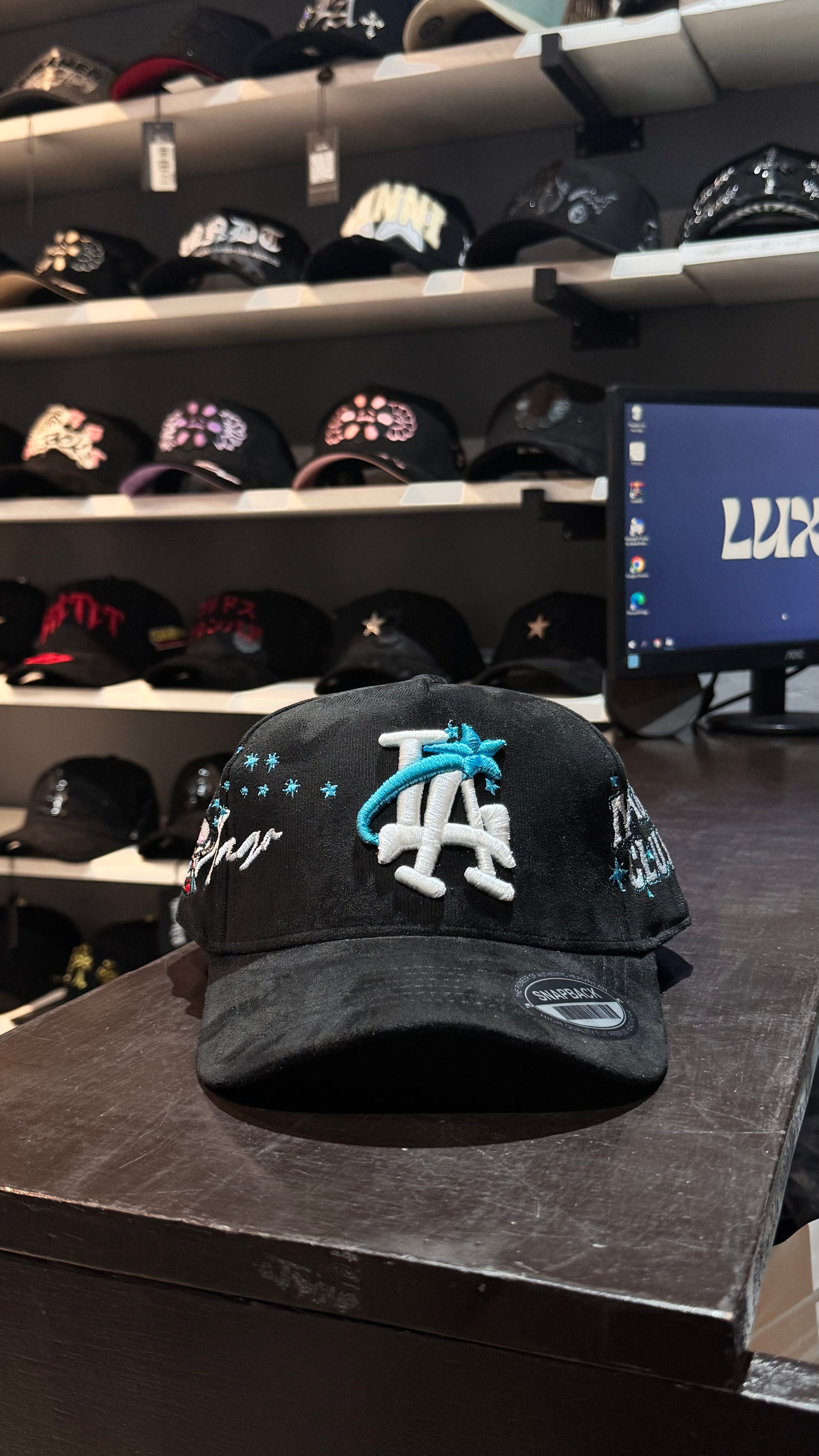 Gorra de Gamuza - Mago Azul