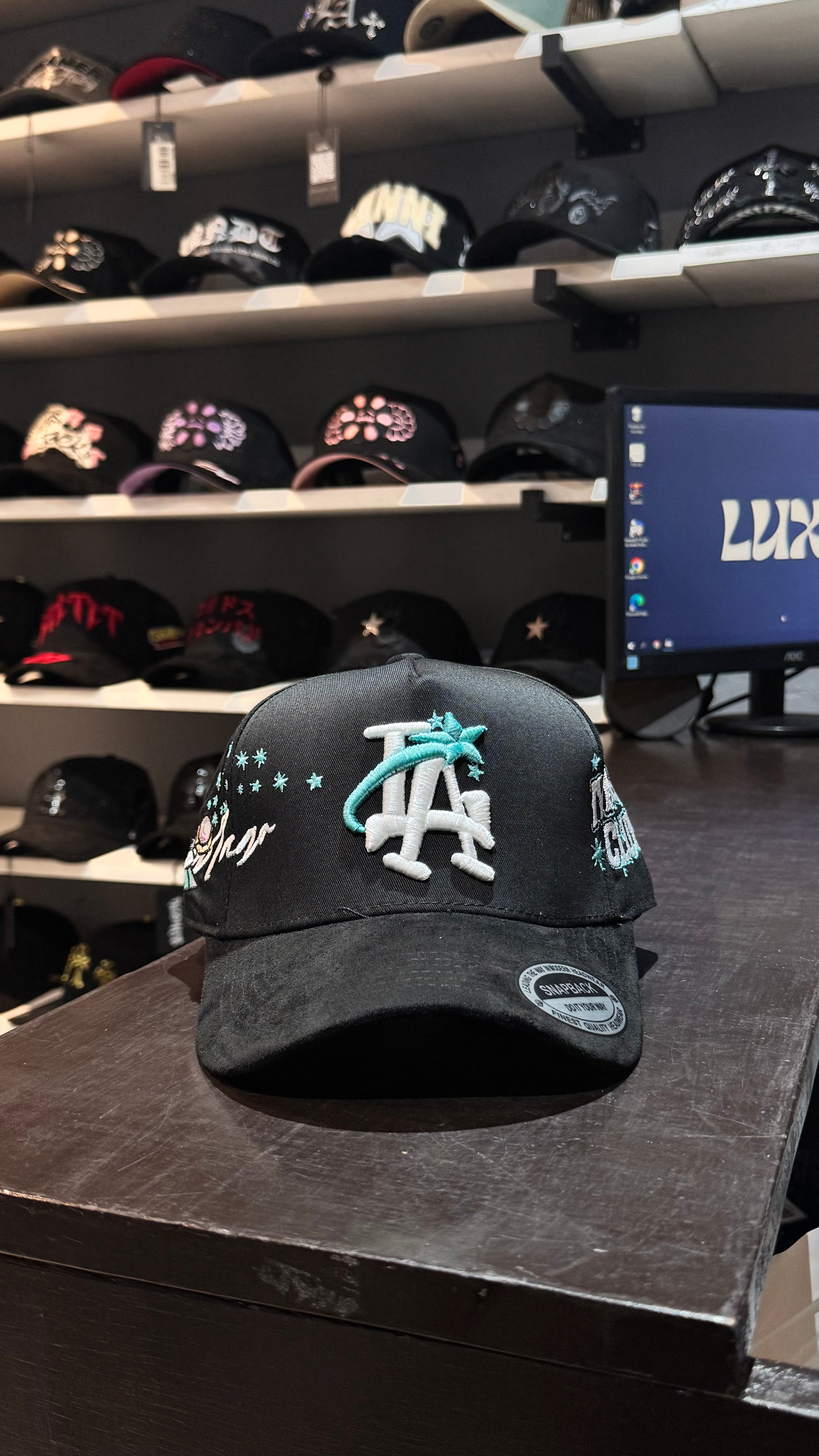 Gorra de Gamuza - Mago Azul