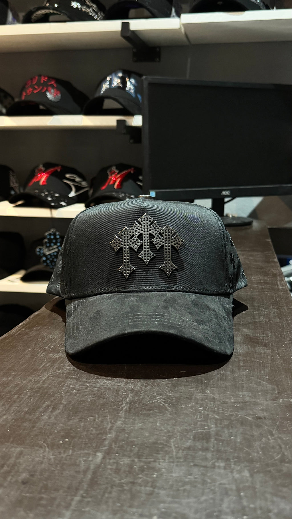 Barbas Hats - Chrome Black Out