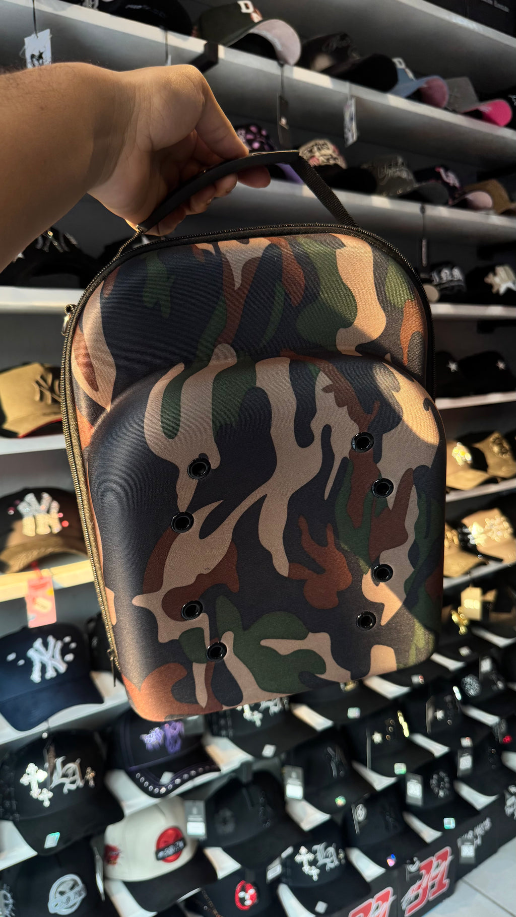 Cap Carrier Camuflaje