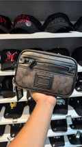 Bandolera Coach Café Oscuro