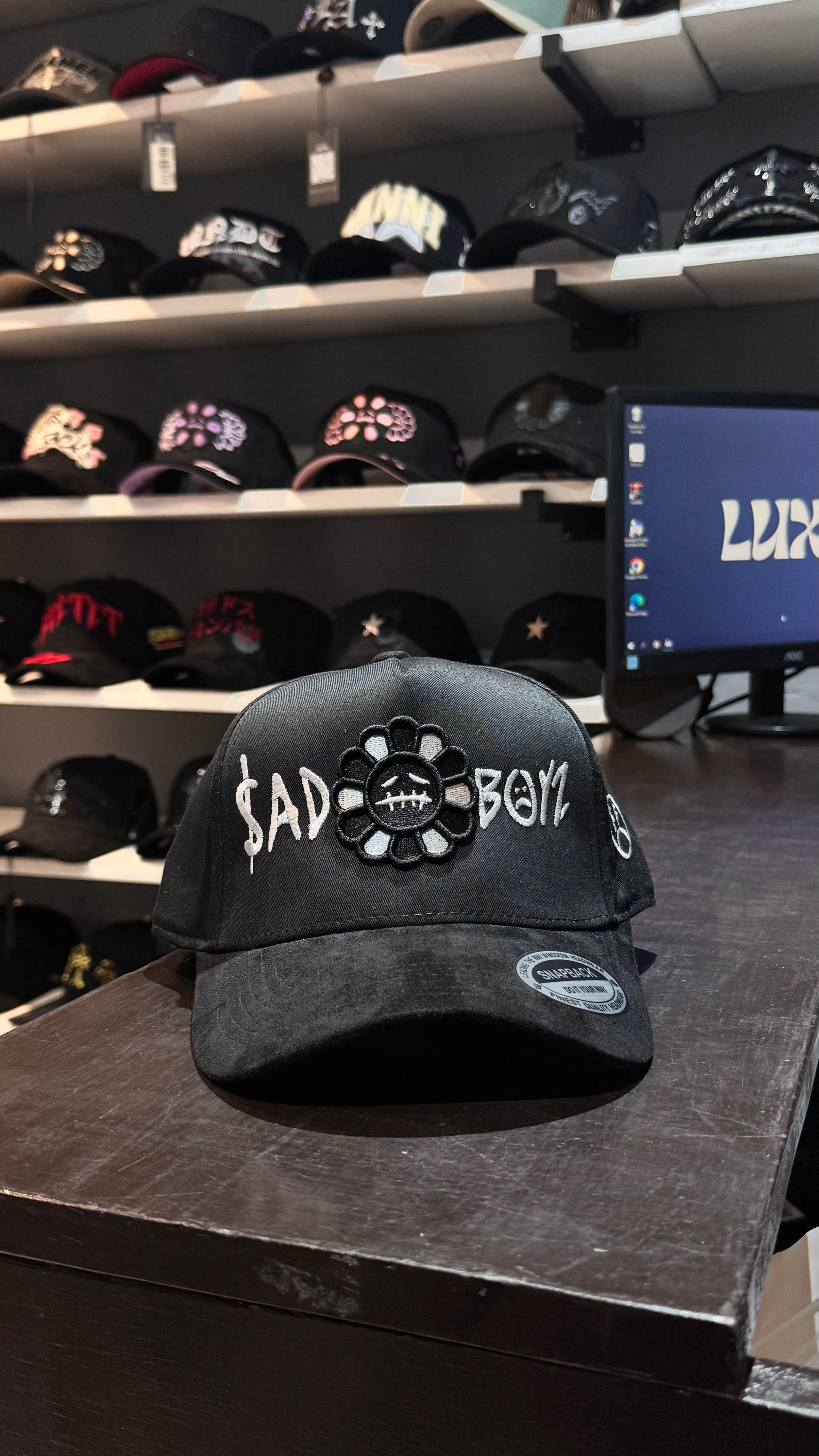 Gorra de Gamuza - Sad Boyz