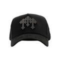 Barbas Hats - Chrome Black Out