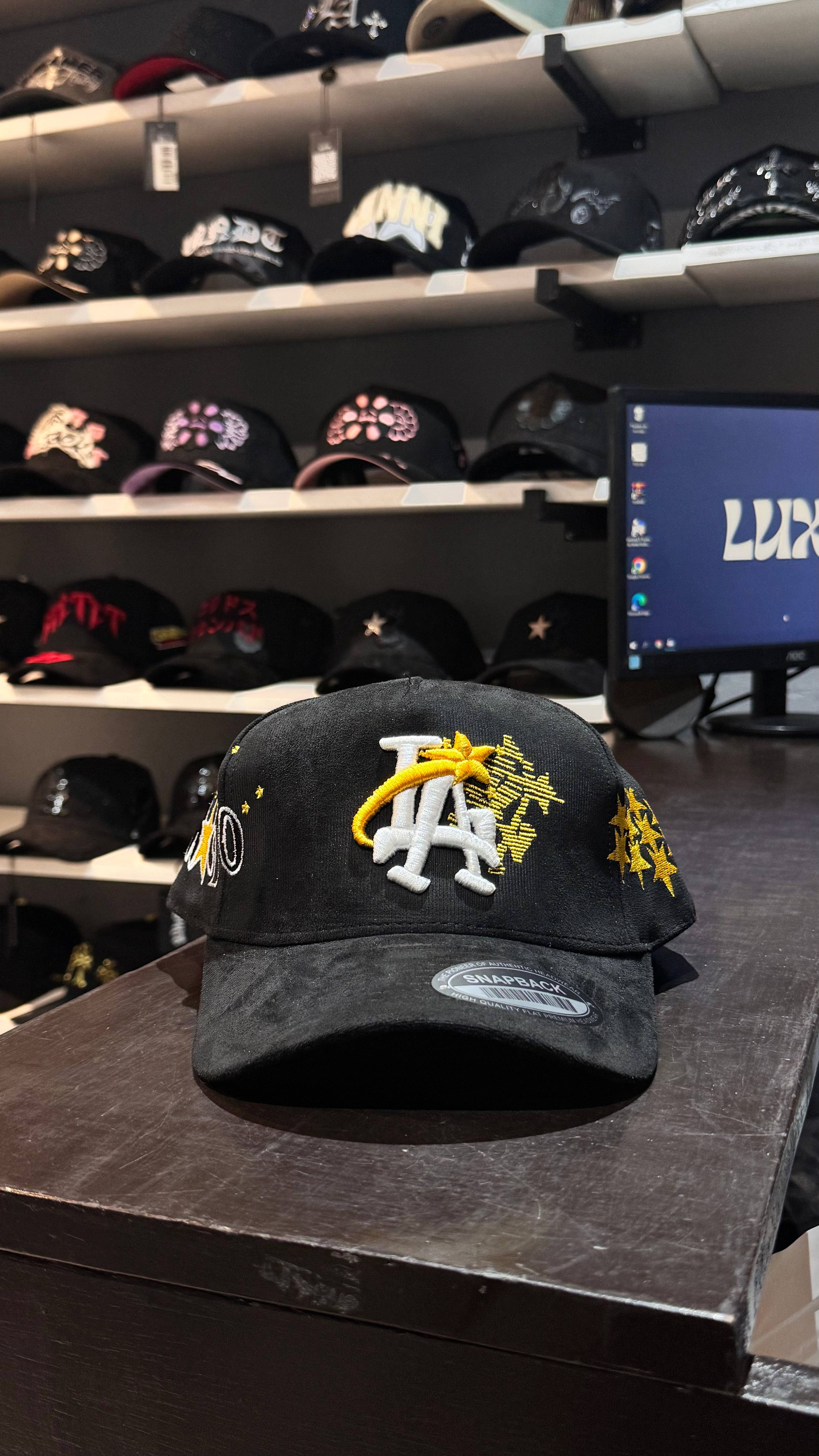 Gorra de Gamuza - Mago Amarillo