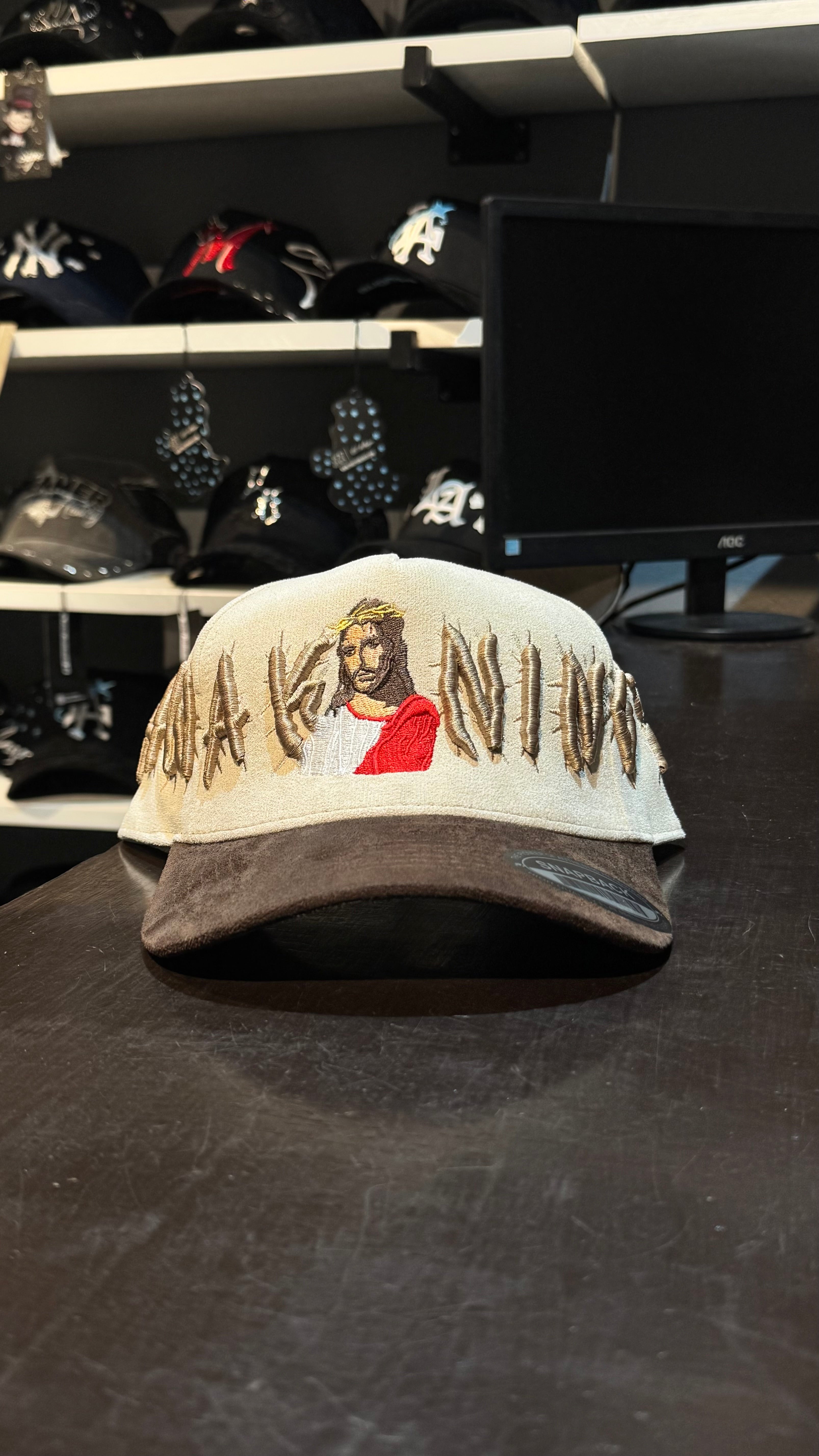 Gorra de Gamuza - Jesucristo