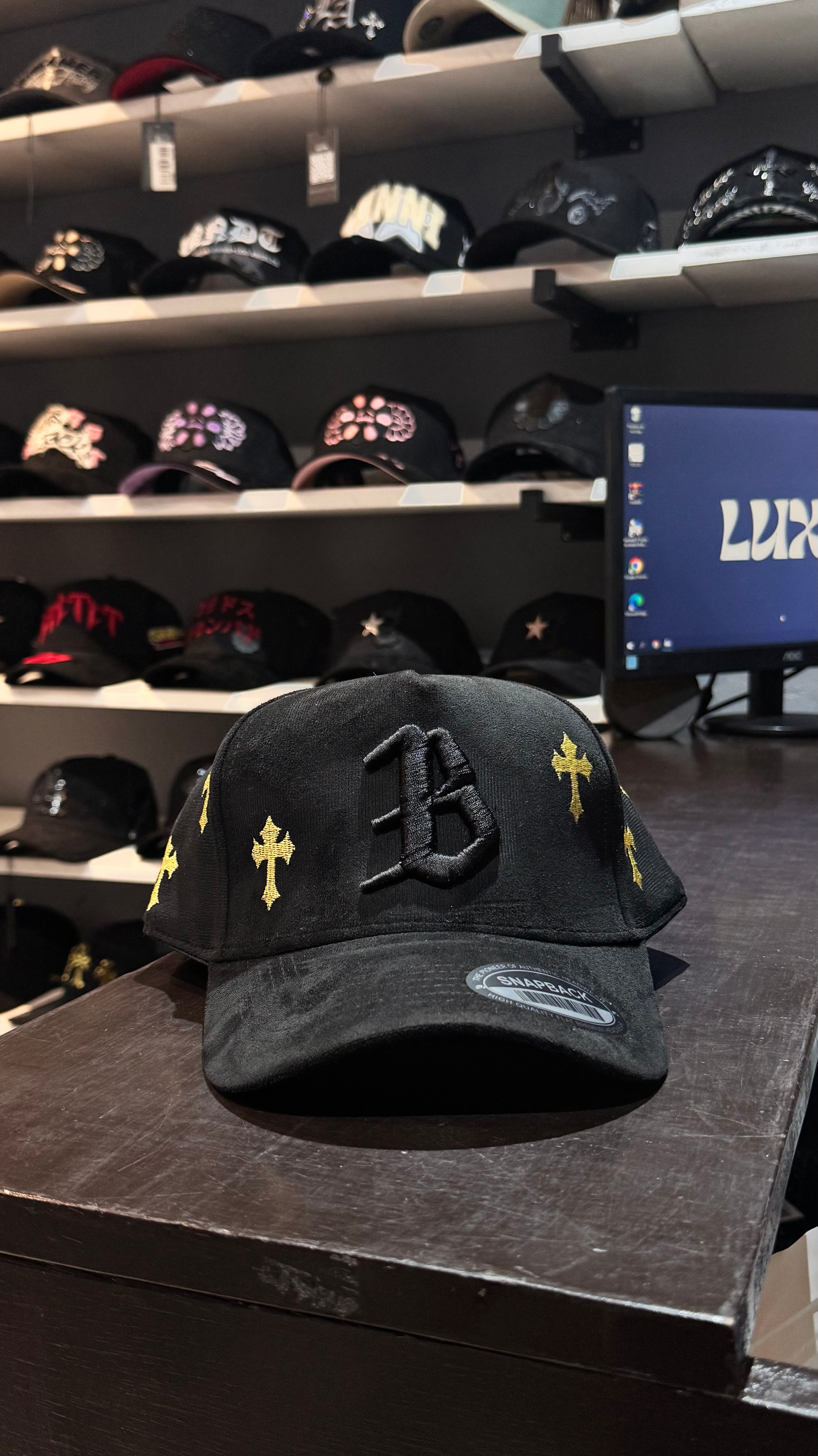 Gorra de Gamuza - B Chrome