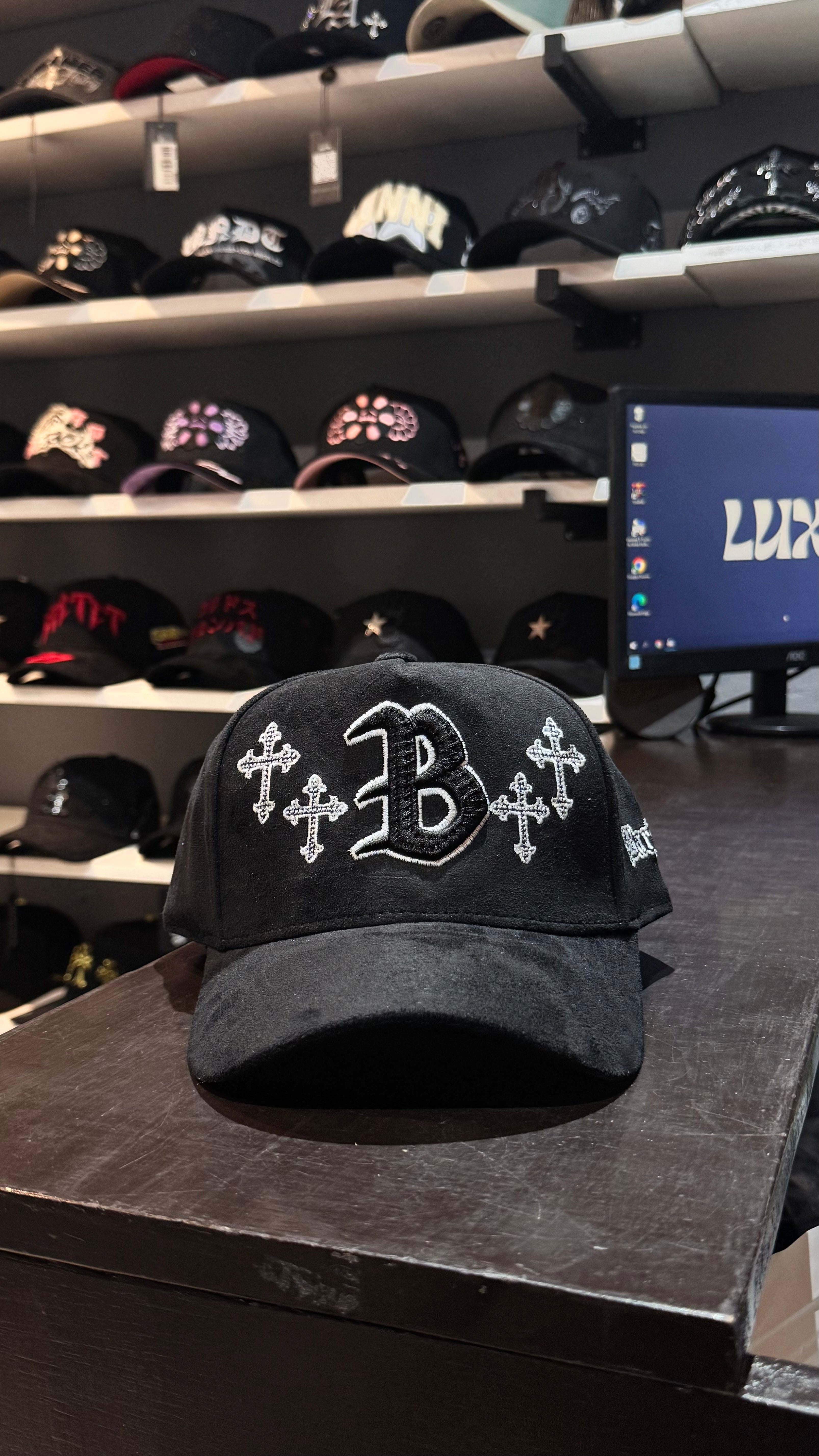 Gorra de Gamuza - B Chrome