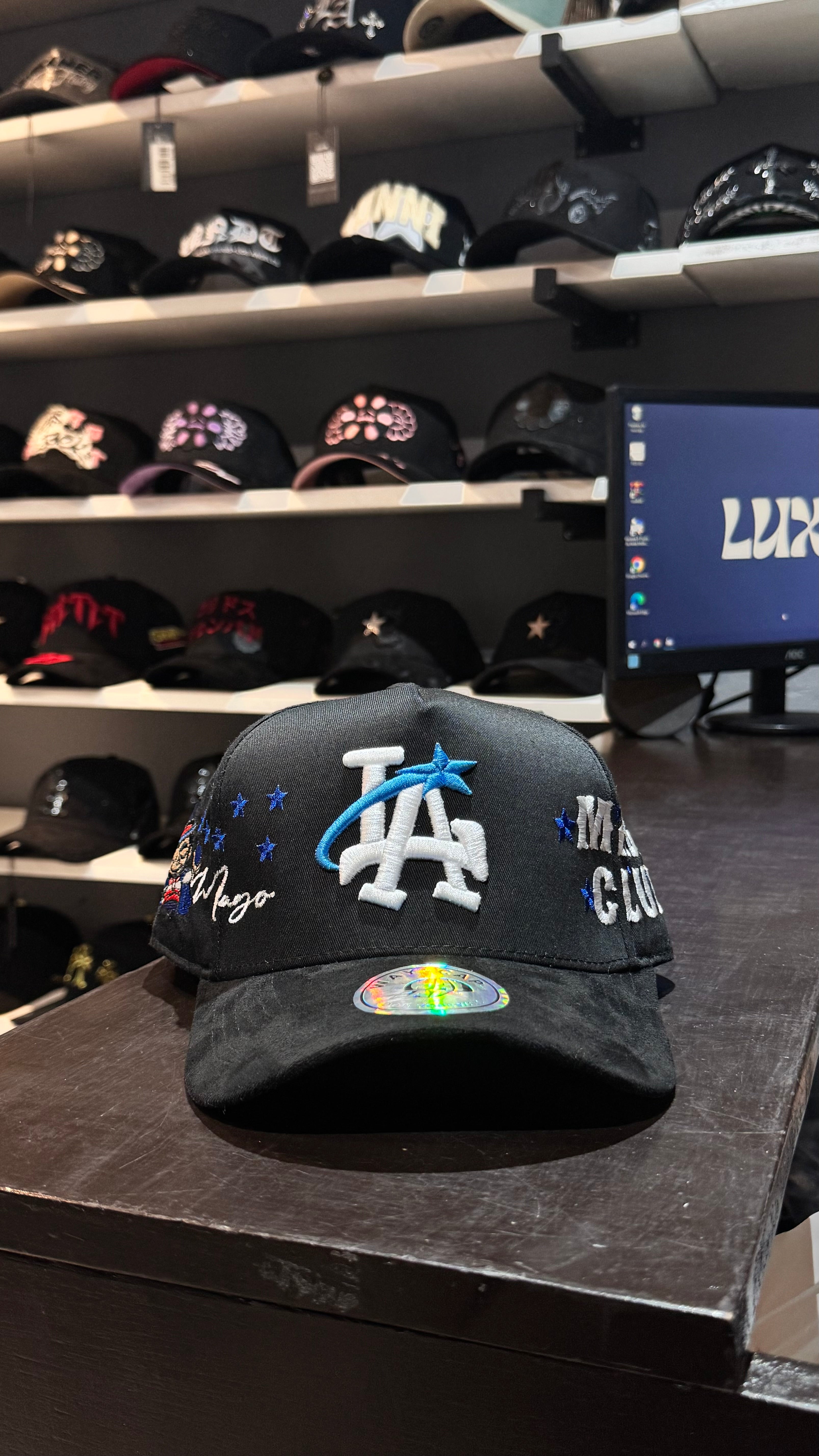 Gorra de Gamuza - Mago Azul
