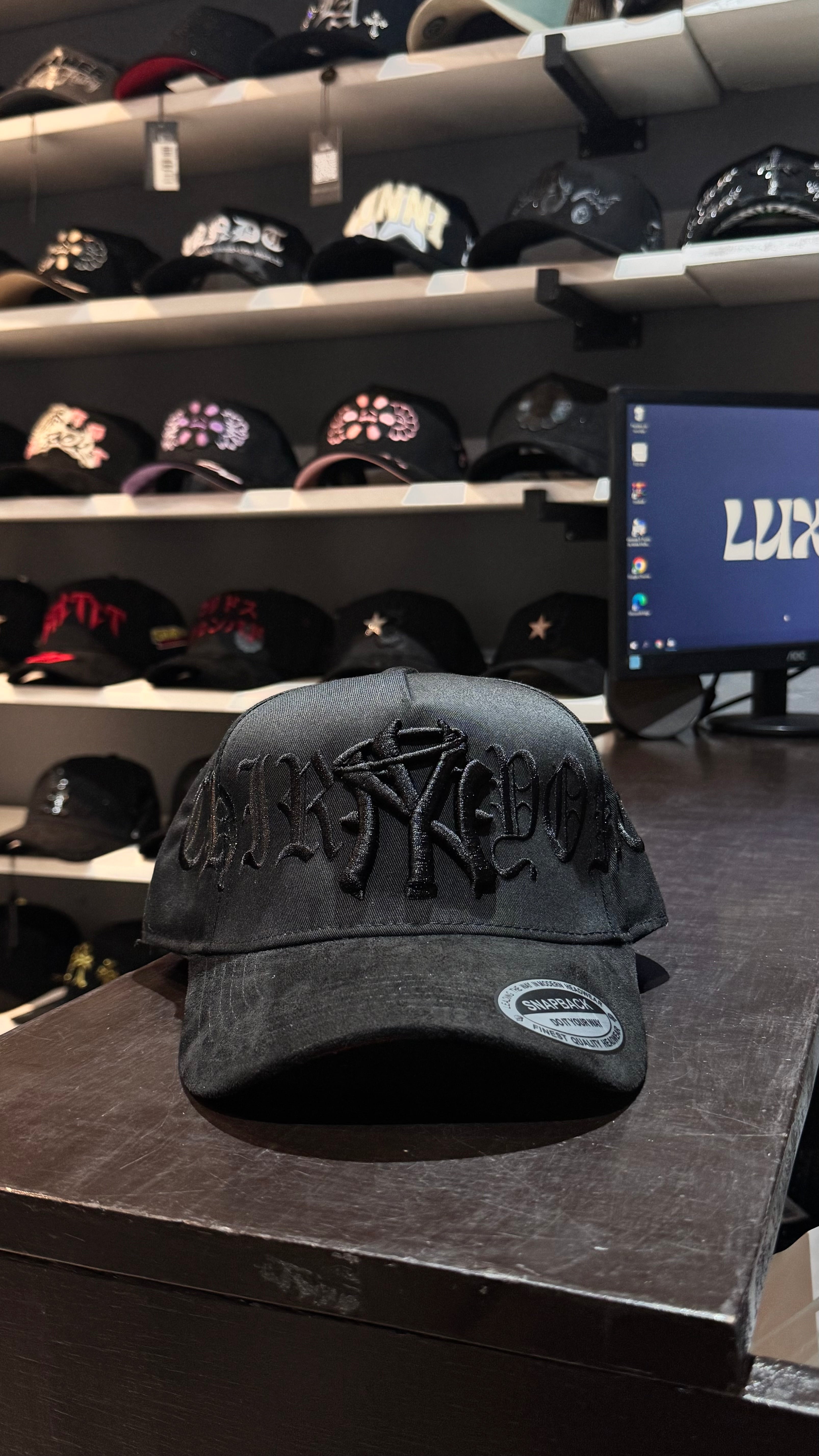 Gorra de Gamuza - NY