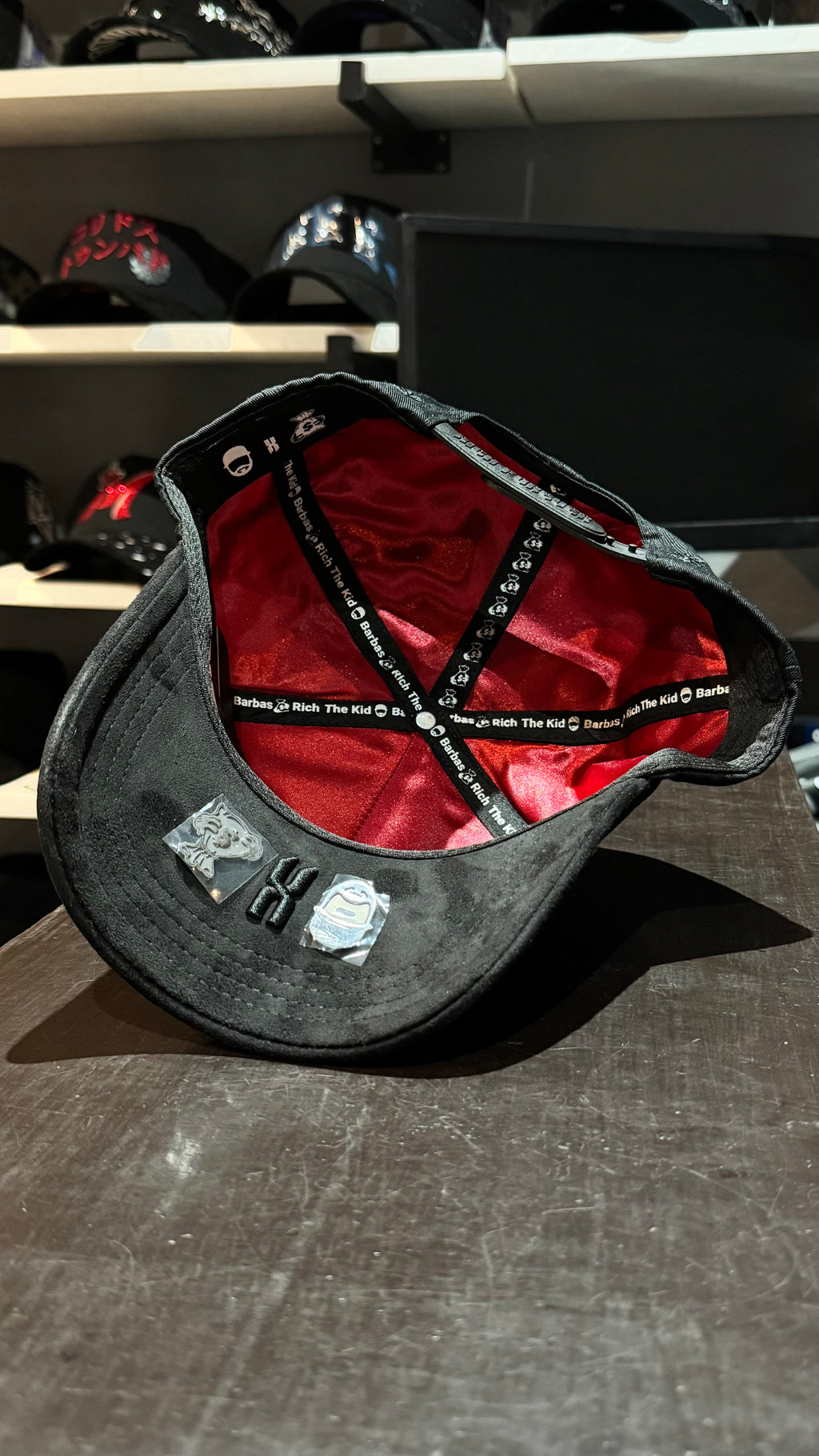 Barbas Hats - Chrome Black Out