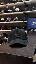 Gorra de Gamuza - B Cross Black