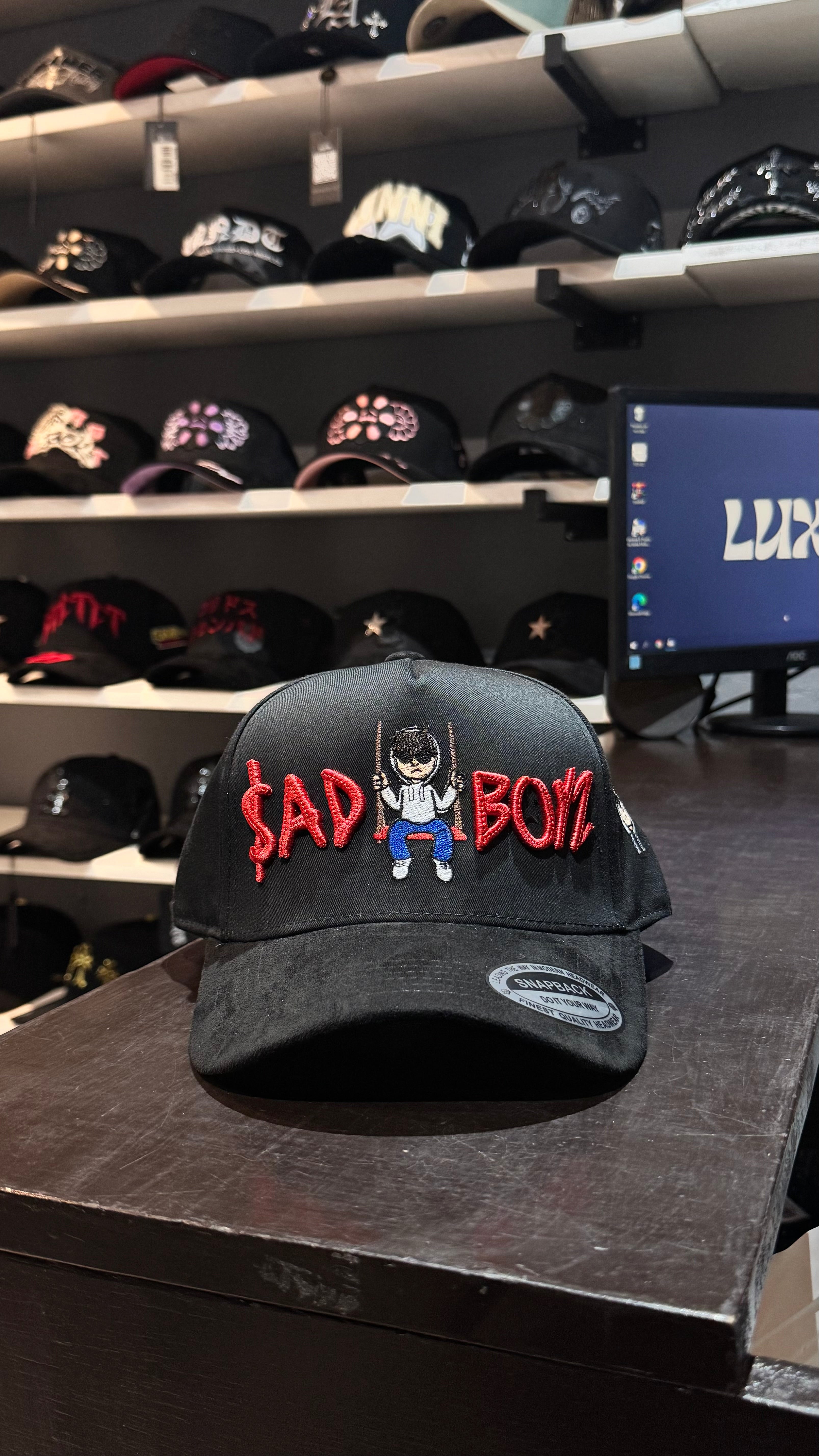 Gorra de Gamuza - Sadboyz Júnior H