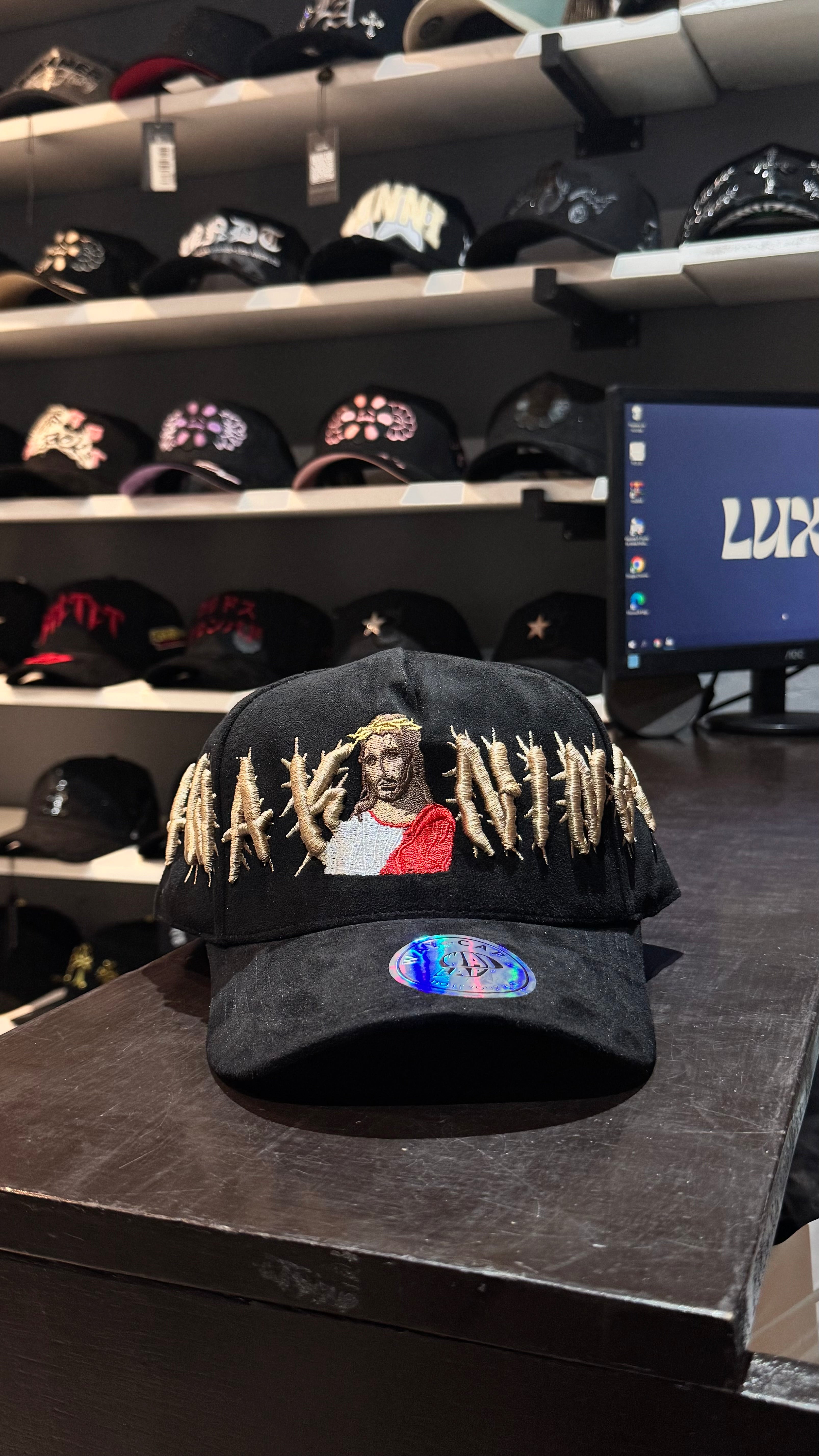 Gorra de Gamuza - Jesucristo