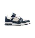 Louis Vuitton Trainer Blanco y Azul