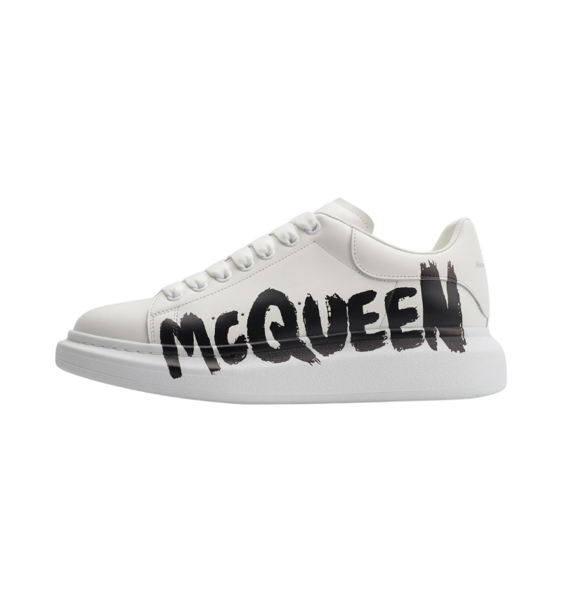 Alexander McQueen Blanco Graffiti