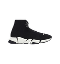Balenciaga Speed Lace Up Negro y Blanco