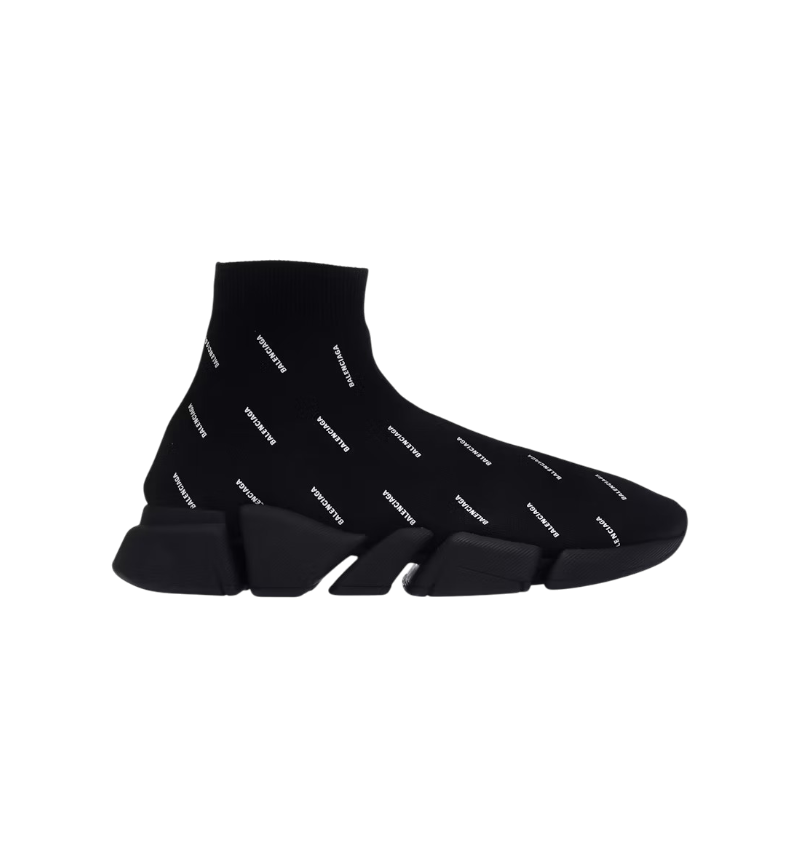 Balenciaga Speed Negro Letras
