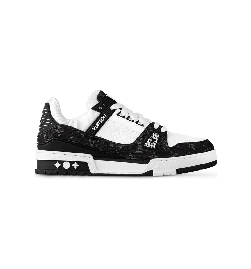 Louis Vuitton Trainer Black & White