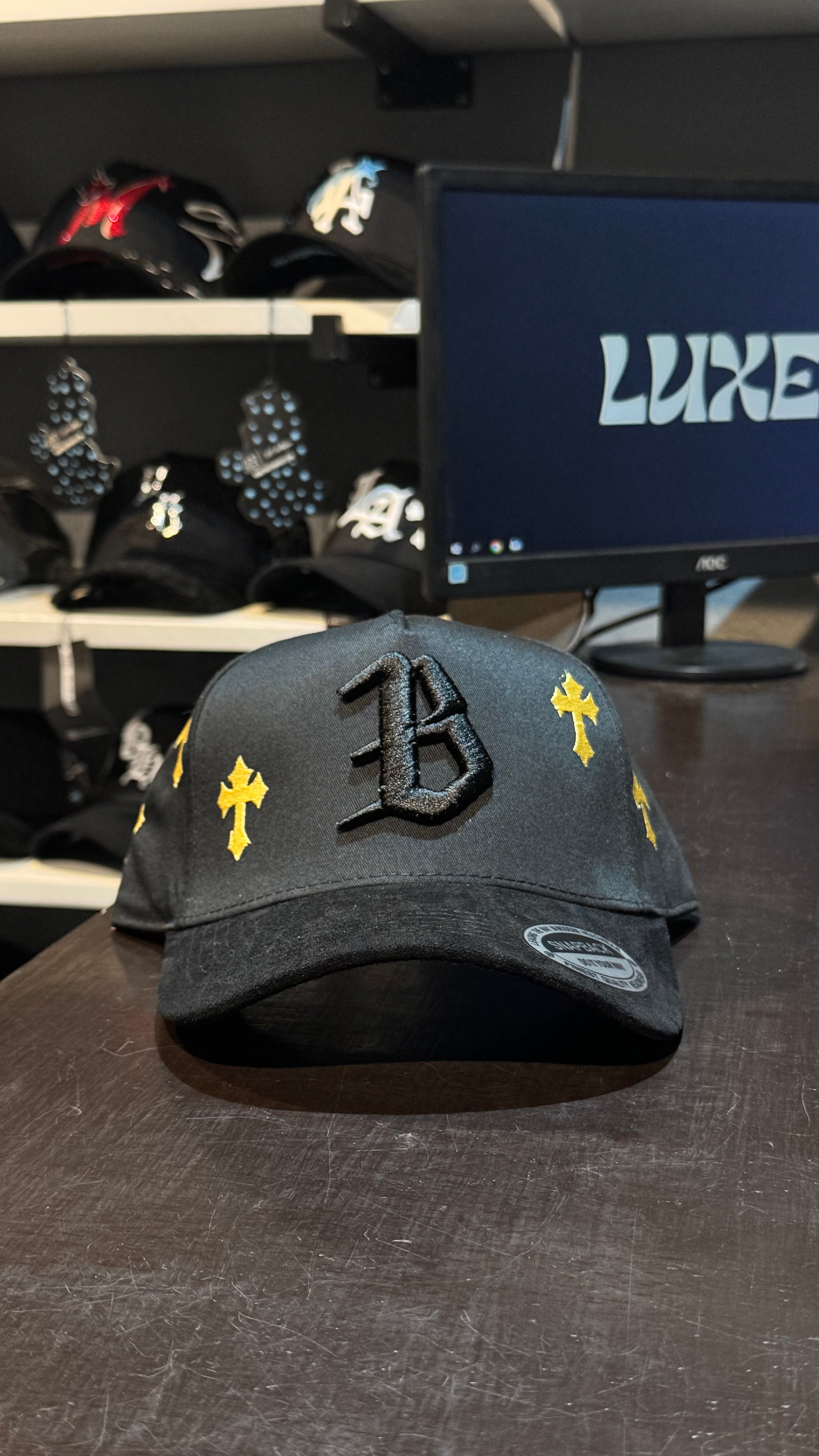 Gorra de Gamuza - B Chrome