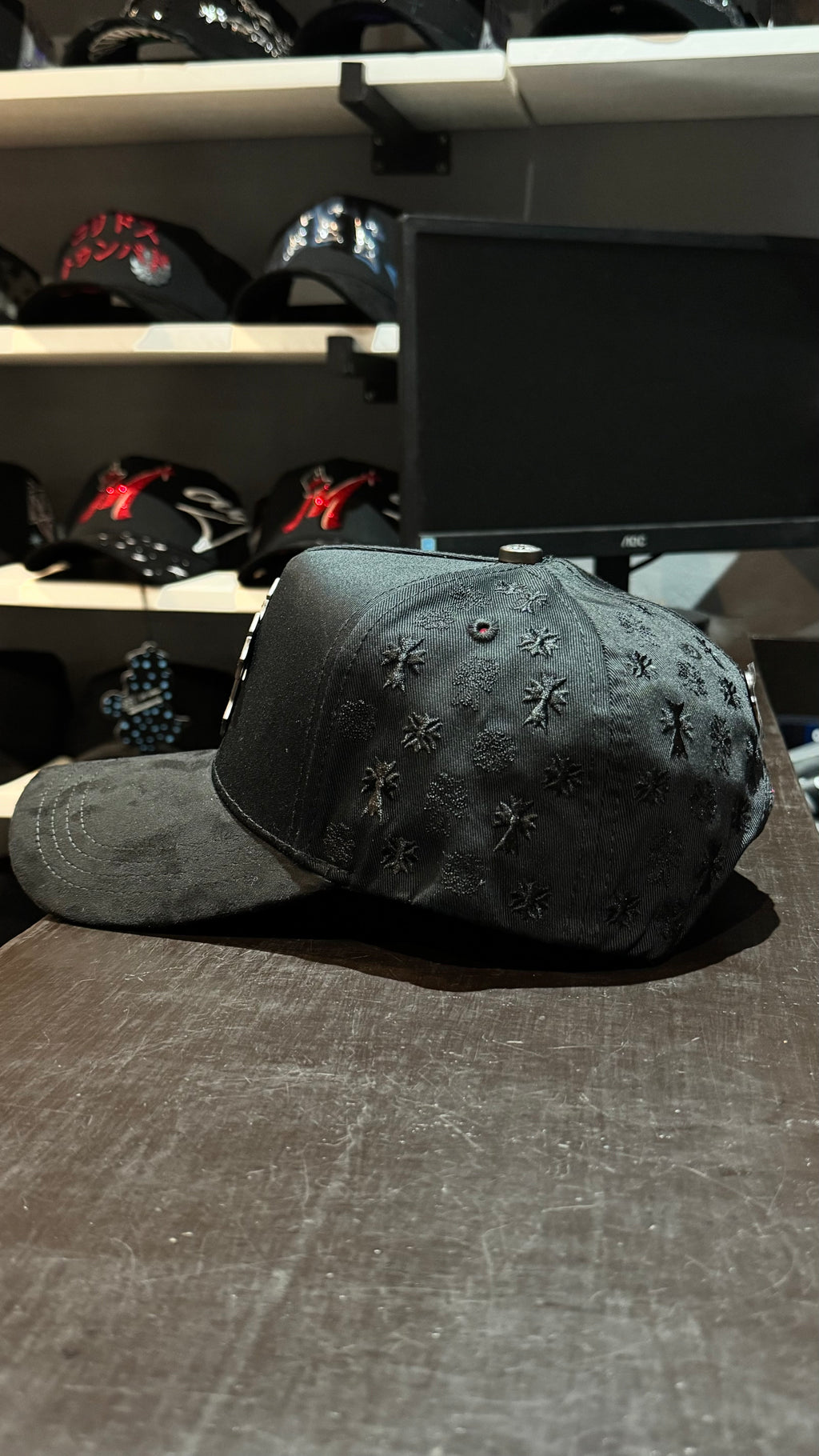 Barbas Hats - Chrome Black Out