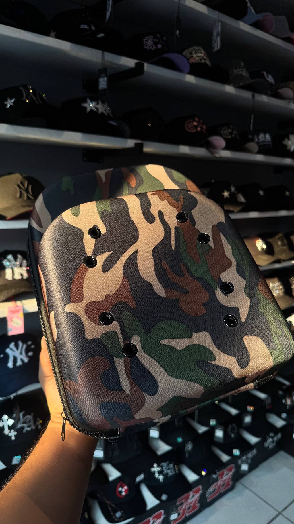 Cap Carrier Camuflaje